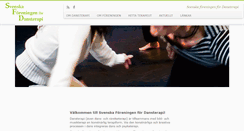 Desktop Screenshot of dansterapi.info